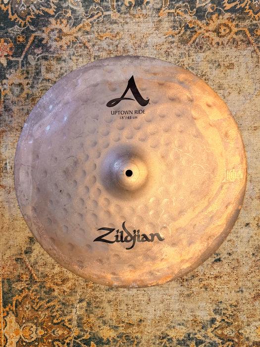 ZILDJIAN A Uptown Ride 18” 1780 g Very DRY CONTROLLED! Raw Unlathed! IMMACULATE! REMIX