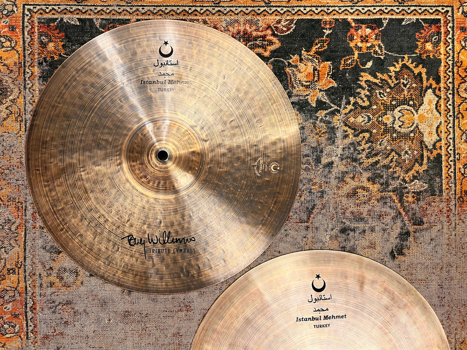 ISTANBUL Mehmet TONY WILLIAMS Hihats 15” 1128 1340 g IMMACULATE! Versatile! Hard to Find!