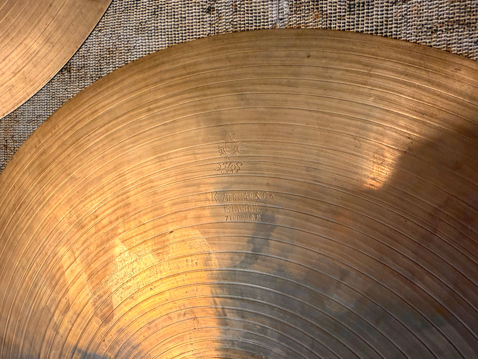HOLY GRAIL VINTAGE Zildjian PAPER THIN ISTANBUL K HIHATS 14” 696 868 g Dry Complex Incredible!