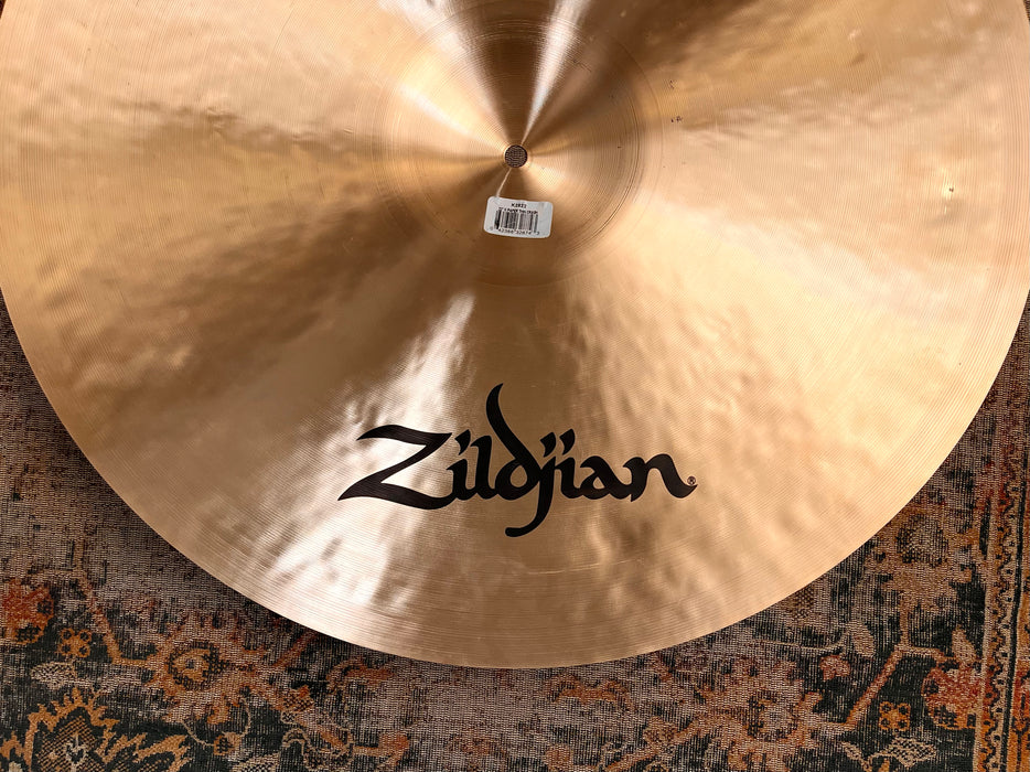 ZILDJIAN K 22” PAPER THIN Crash 400th ANNIVERSARY Stamp! PERFECT! 2052 g