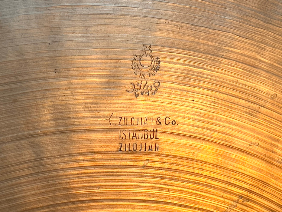 RARE Vintage Zildjian ISTANBUL K LIGHT Crash Ride 18” 1462 g Perfect Combo 18”! REAL DEAL!