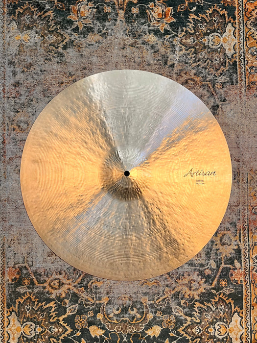 Sabian ARTISAN LIGHT Ride 20” 2180 g Dark Complex! Gorgeous! PERFECT! Don’t Pay $750!