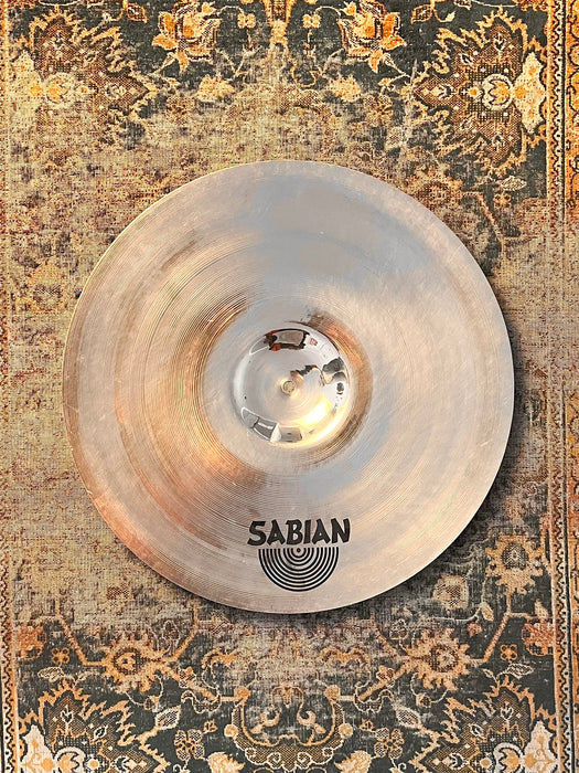 Unique Sabian Prototype Low Bell Semi-Dry Brilliant Crash 18” 1456 g MINT Dry Ride
