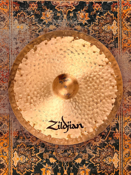 ZILDJIAN 22” BILL STEWART PROTOTYPE K Custom Dry Complex Ride 2324 g PERFECT! Collectible