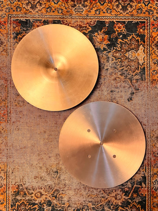 Zildjian QUICK BEAT 14” Hihats SUPER CLEAN! 1082 1370 g ULTRA CRISP! Studio Darlings! Don’t Pay $520!!