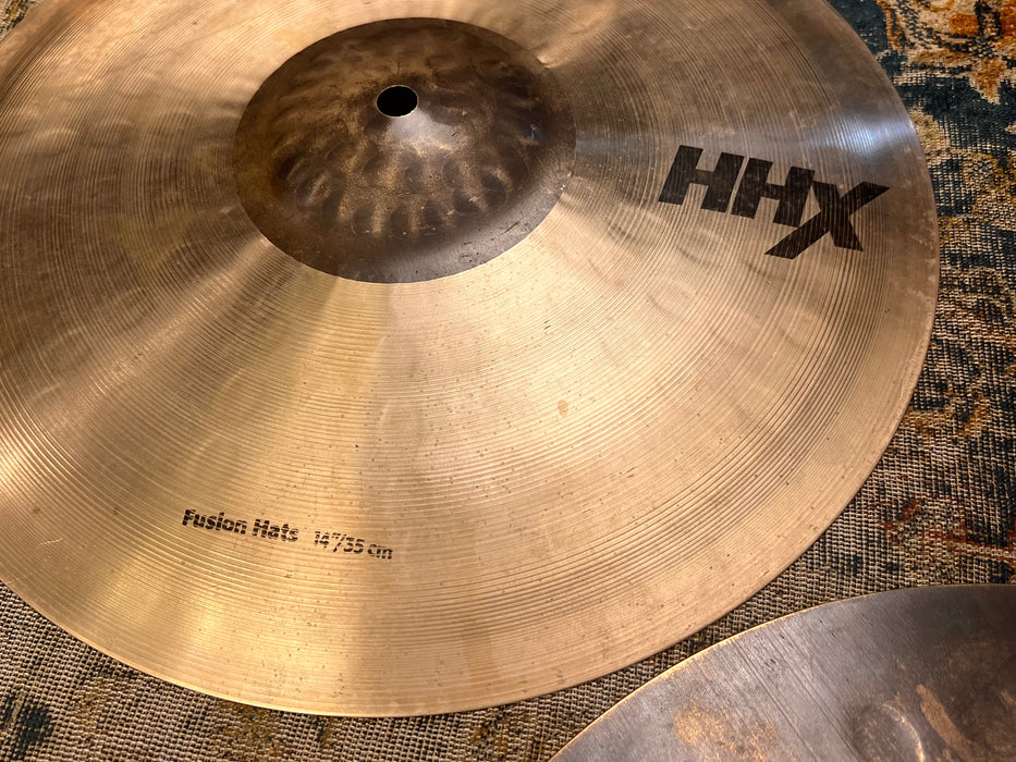 Rare DARKER CRISP SABIAN HHX FUSION 14” Hihats 1030 1780 g DISCONTINUED