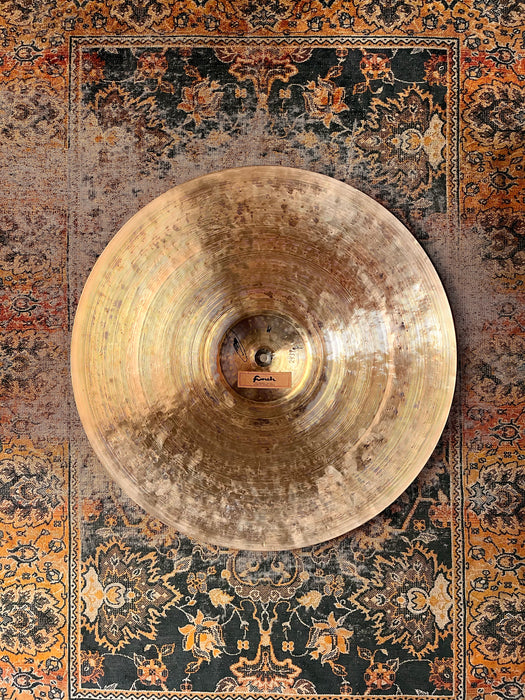 FUNCH MESSENGER 22” Ride Crash 2439 g Hand Hammered Light Complex! PERFECT! DARK CRASHES