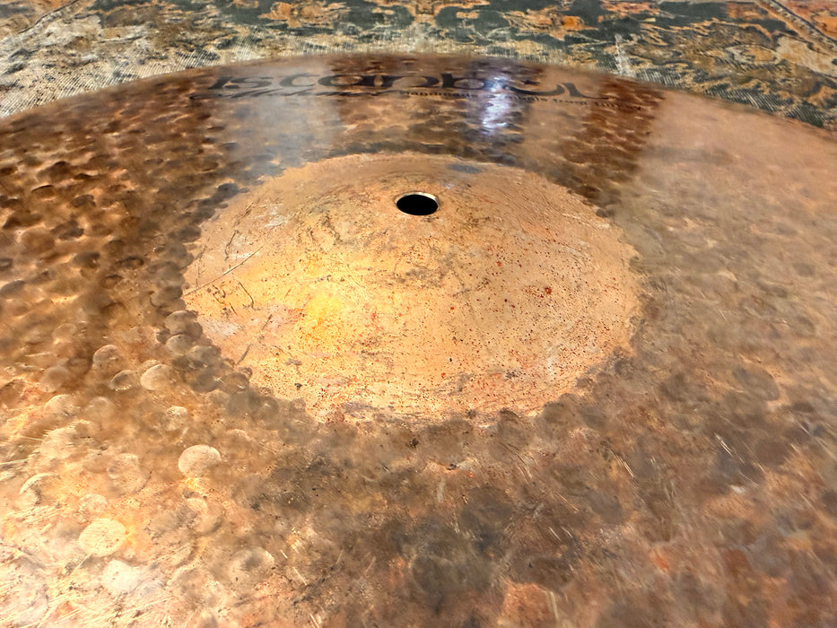 STUNNING TURK Istanbul Mehmet Origin Dark 22” Ride 2390 g MINT! DRY Unlathed RAW! Beautiful SIENNA!