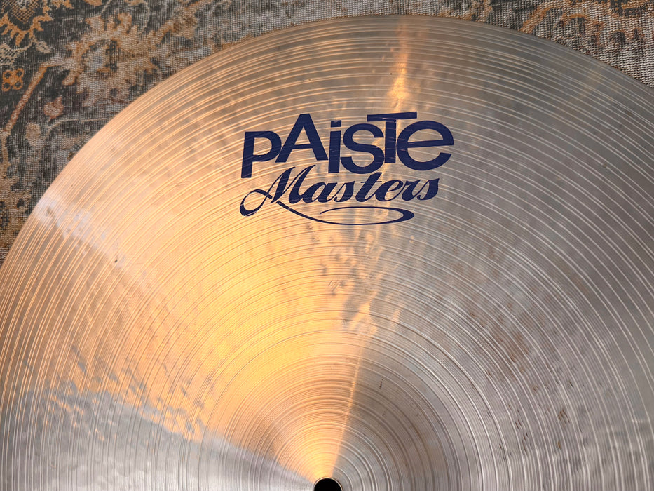 Paiste MASTERS BLUEBIRD MELLOW Ride 20” 2235 g CLEAN! Light Dark Complex! Don’t Pay $650!