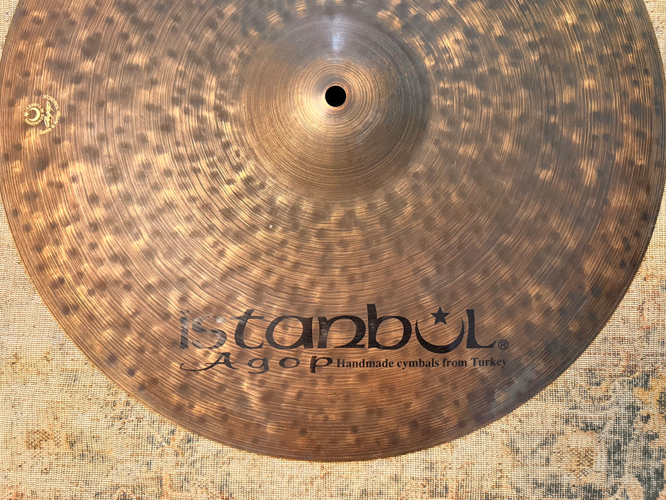 Istanbul AGOP OM 18” CRASH Or LIGHT RIDE IMMACULATE Cond! 1243 g! GORGEOUS!