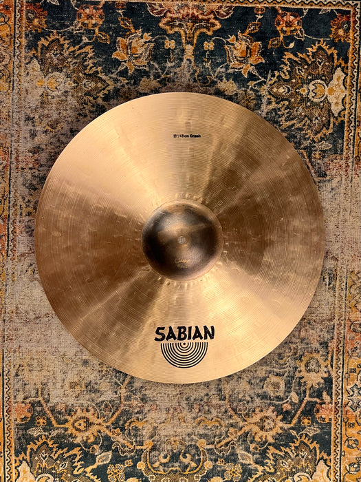 LUSH Dark Sabian ARTISAN RAW BELL 19” CRASH 1614 g IMMACULATE