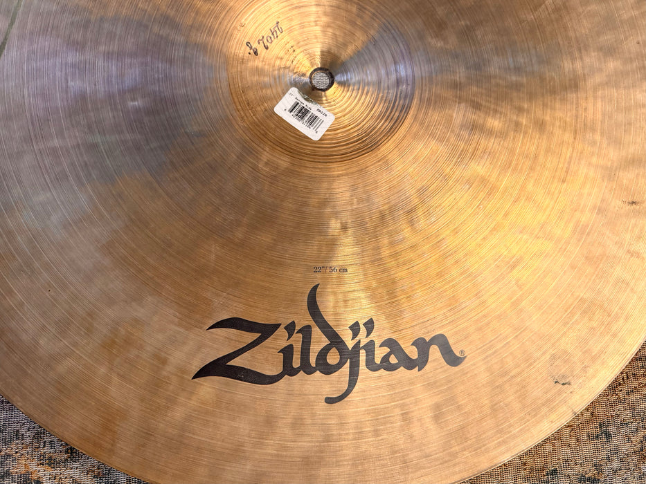 FIRST YEAR ZILDJIAN ORIGINAL KEROPE 22” Ride Crash 2402 g SOUNDS AMAZING! Light Dry!