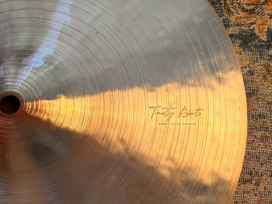 TIMOTHY ROBERTS Labyrinth Hihats LIGHT COMPLEX 14” PERFECT SHAPE! Hand Made! 941 1124 g