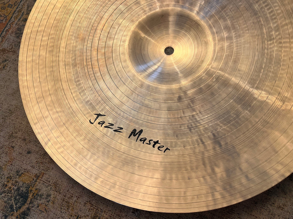 THIN Smooth GLOWING Masterwork JAZZ MASTER 19” Paper Thin Crash Ride 1329 g