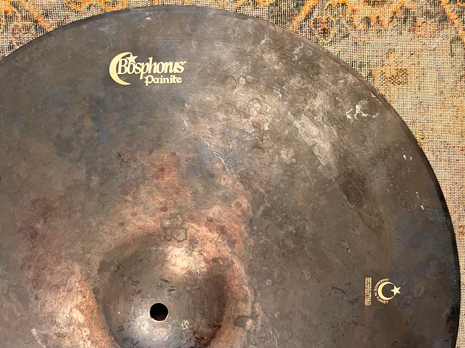 COMPLEX DRY LIGHT BLACKENED Bosphorus Crash 18” Only 1320 g Painite! Fast! Beautiful!
