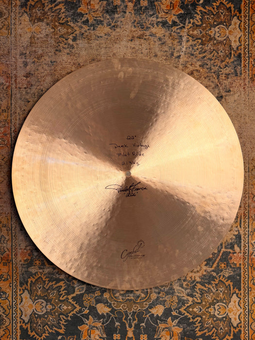 Paul Francis CUSTOM Cymbal Craftsman 22” FLAT RIDE 2136 g NEW! Controlled Delicate Light Golden Shimmer