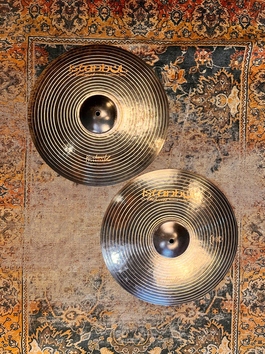 Dark Dry Istanbul Mehmet Kirkor K 15” Hihats 1174 1350 g IMMACULATE Great 15s”! Beautiful!