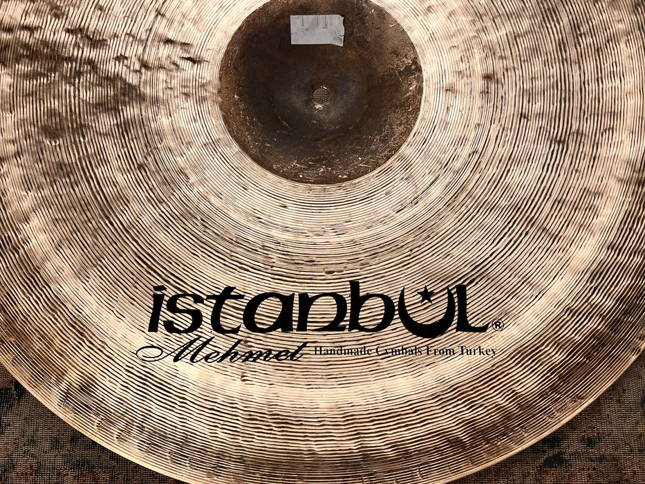 Rare ULTRA DARK Complex Istanbul Mehmet 22" MC Jazz Ride 2484 g PERFECT