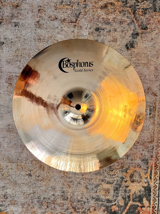 ULTRA THIN Bosphorus BRILLIANT 12” SPLASH Cymbal Only 320 g SUPER Bendable LIGHT Gold