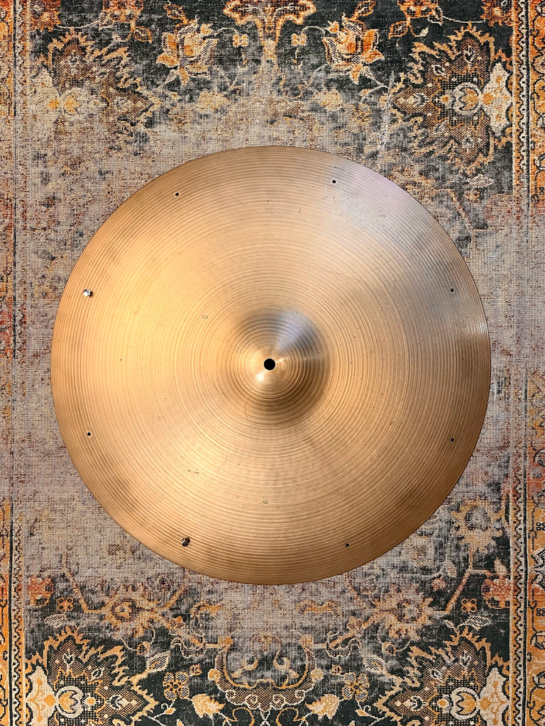 Vintage Zildjian 1960s 20” Ride Crash Sizzle 2350 g CLASSIC SMOOTH