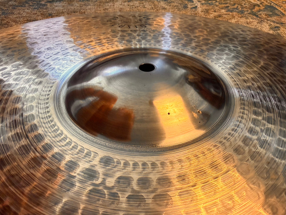 Meinl PURE ALLOY CUSTOM 20” Medium Heavy Crash 2041 g FULL w/Shimmer IMMACULATE! Perfect In BAG! Don't Pay $380 For A Guess!