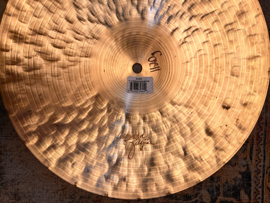Zildjian K CONSTANTINOPLE 14” Hihats THINNER AT ONLY 914 1120 g INCREDIBLE! Dark Responsive! Don’t PAY $800!