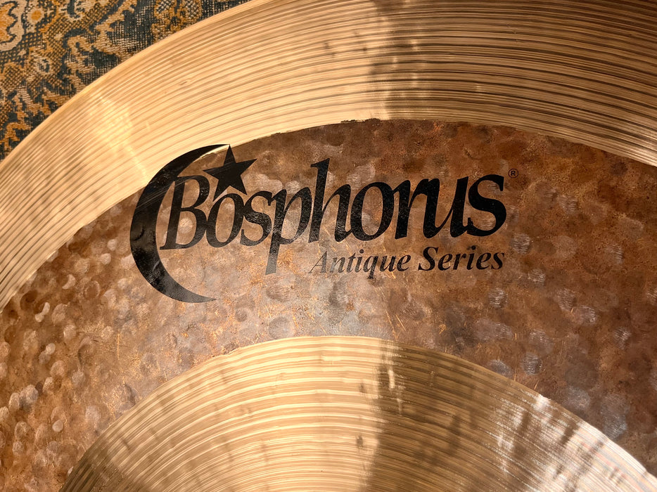 28” of BLISS! MASSIVE RARE Bosphorus Antique SULTAN 28” Ride Crash 4040 g MINT! A JOY To Play!