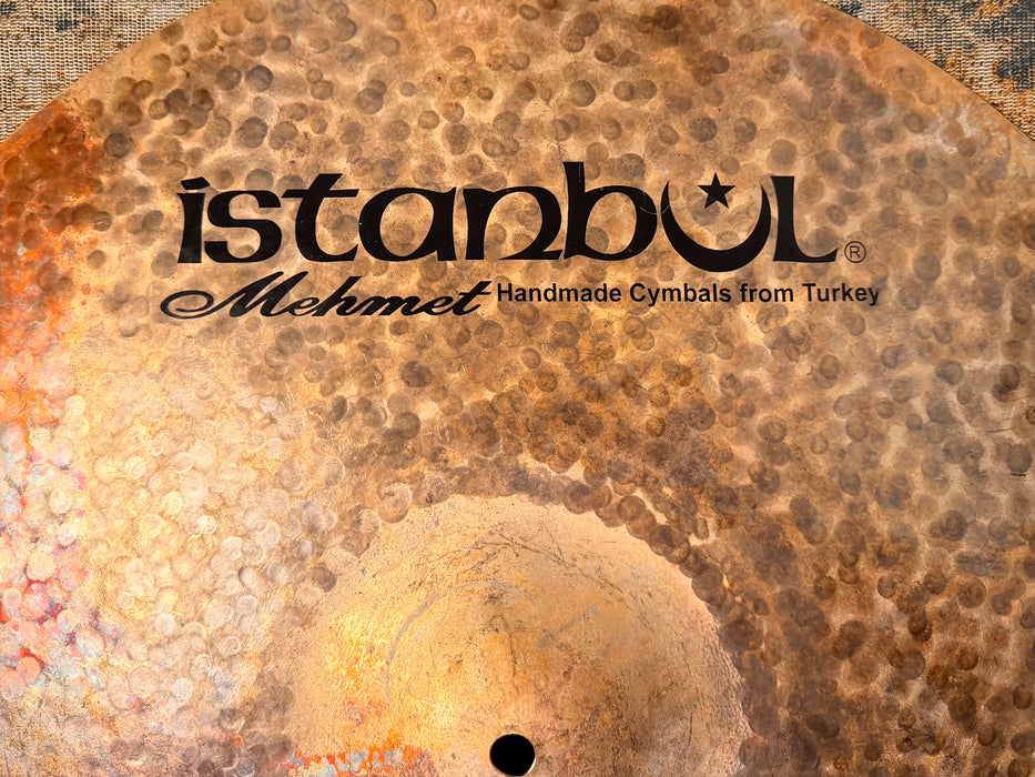 DARK THIN TURK Vibe Istanbul Mehmet Origin Dark 21” Ride 2112 g Amazing CRASH! Raw Unlathed Stunning!