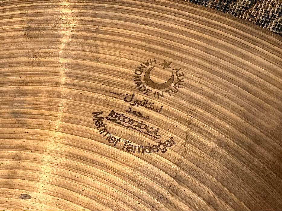 Rare Hand Hammered Istanbul Mehmet QUICK BEAT Hihats 14” 1108 1374 g