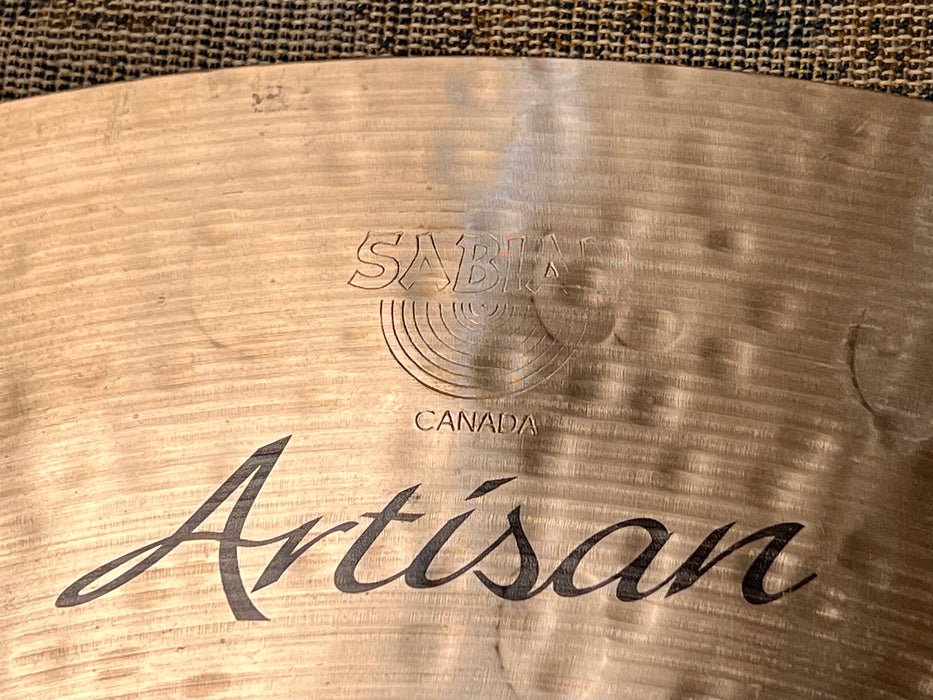 LUSH Dark Sabian ARTISAN RAW BELL 19” CRASH 1614 g IMMACULATE