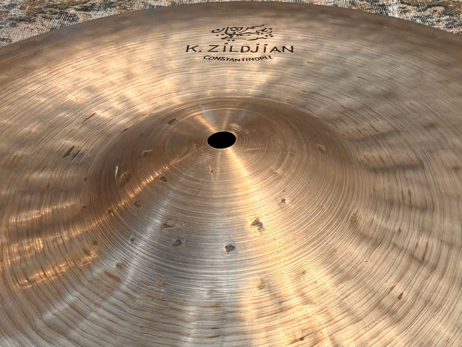 DARK DRY Zildjian ORIGINAL KCONSTANTINOPLE Suspended Crash Ride 20” 2050 g 20 YRS AGED DRY