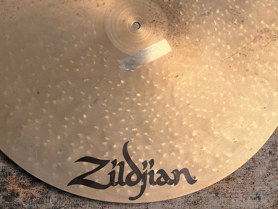 Zildjian 22” K Custom FLAT RIDE Rare Discontinued! 2590 g DRIER DARK Tight Definition! Controlled!
