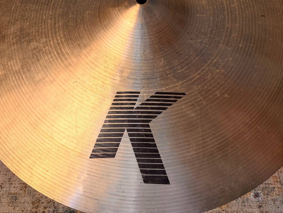 Vintage Zildjian 1980s K Heavy Ride 20” 2640 g SUPER DARK! DRY! Vintage GADD! CLEAN