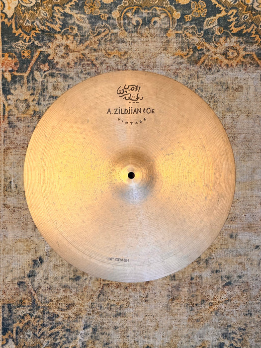 NO LONGER MADE Zildjian Vintage A & Cie Paperthin Crash 16” 872 g ORIGINAL Version! Sounds Amazing