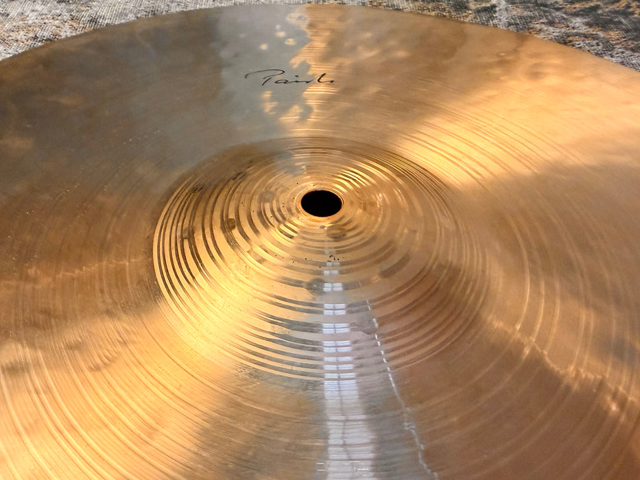 Paiste TRADITIONAL Thin Crash 18” ULTRA DARK Warm CLEAN! 1284 g Why Pay $615?