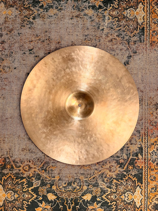 RARE Zildjian EAK CRASH 17” 1210 g HAND HAMMERED Fine Lathing! Low Profile! DARK CRASH