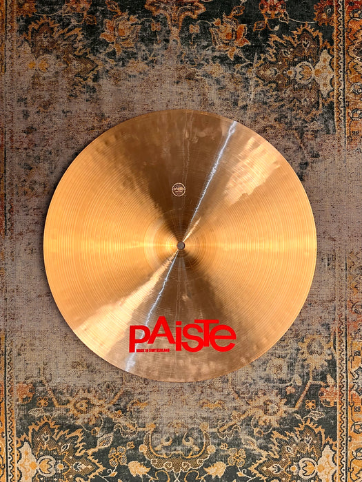 Paiste 2002 Crash 18” 1450 g Amazing Shape! CLEAN! Classic Iconic Tone! WHY PAY $405??