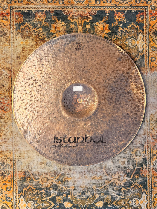 Dark Low Semi-Dry Istanbul Mehmet Vezir Ride 22” 3164 g IMMACULATE Hard To Find! Crashes Beautifully