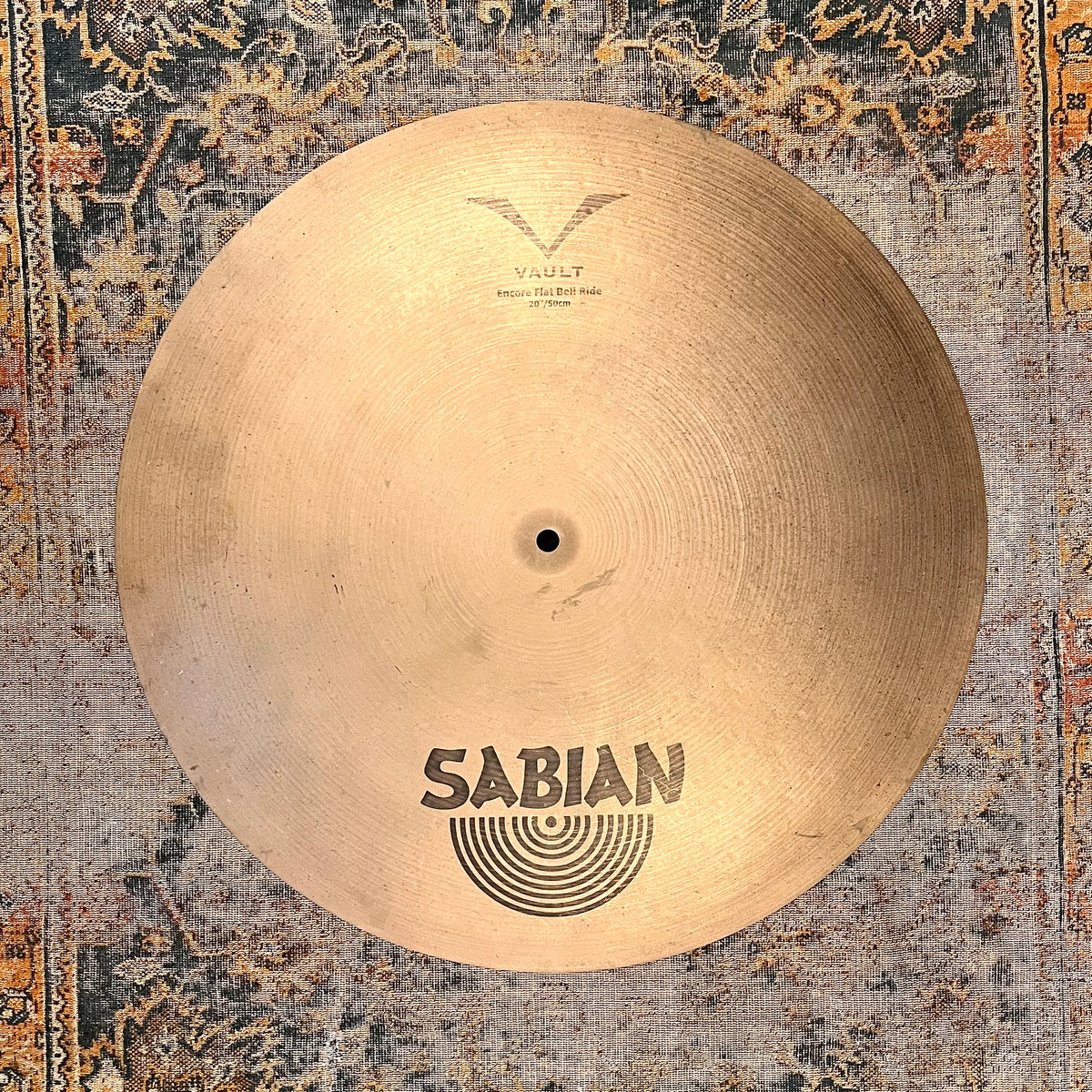 Rare Sabian HH Jack DeJohnette VAULT ENCORE FLAT RIDE 20” 2055 g