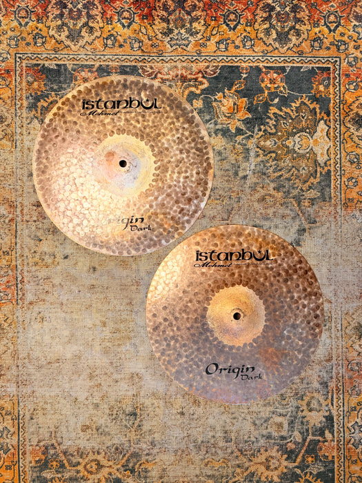 DARK DRY RAW Istanbul Mehmet Origin Dark Hihats 13” 842 1011 g PERFECT! Organic Crisp Tone