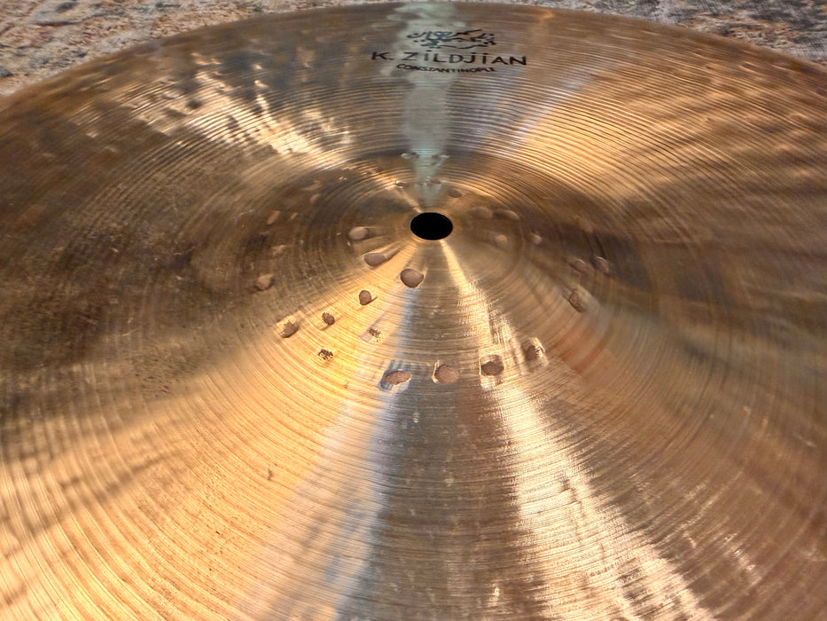 Zildjian K CONSTANTINOPLE Medium Ride 22” DARK DRY IMMACULATE Condition! 2714 g DON’T Pay l $800 For A Guess!!