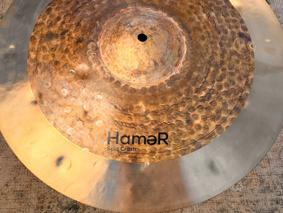 DARK 1/2 LATHE ISTANBUL Mehmet Hamer 18” SPLIT CRASH 1284 g Complex! PERFECT