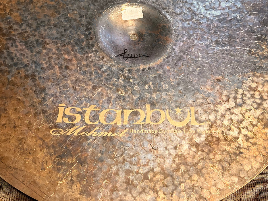 RARE DARK 24” Istanbul Mehmet 61st Anniversary Ride 2784 g Absolutely Incredible Sounding! Smooth