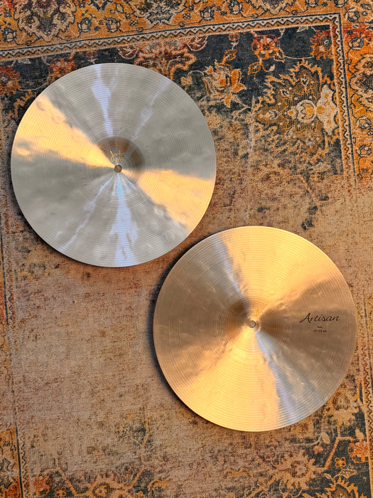 Sabian ARTISAN Hihats 13” DARK & ULTRA CRISP! PERFECT! 922 1206 g Versatile! Amazing Hihats!