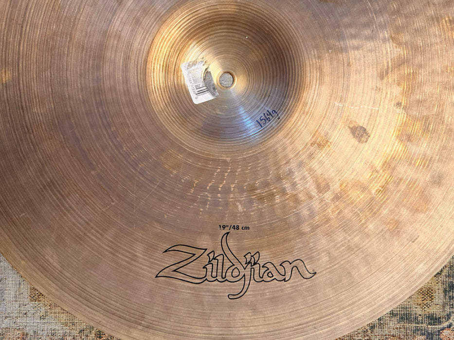 Zildjian AVEDIS 19” Crash Ride LIGHT SMOOTH 1564g Versatile! DISCONTINUED!