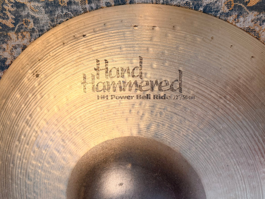 Sabian HH POWER BELL RIDE 22” VINNIE PAUL EARLIER Version! Iconic RAW BELL! 3810 g Why Pay $700?