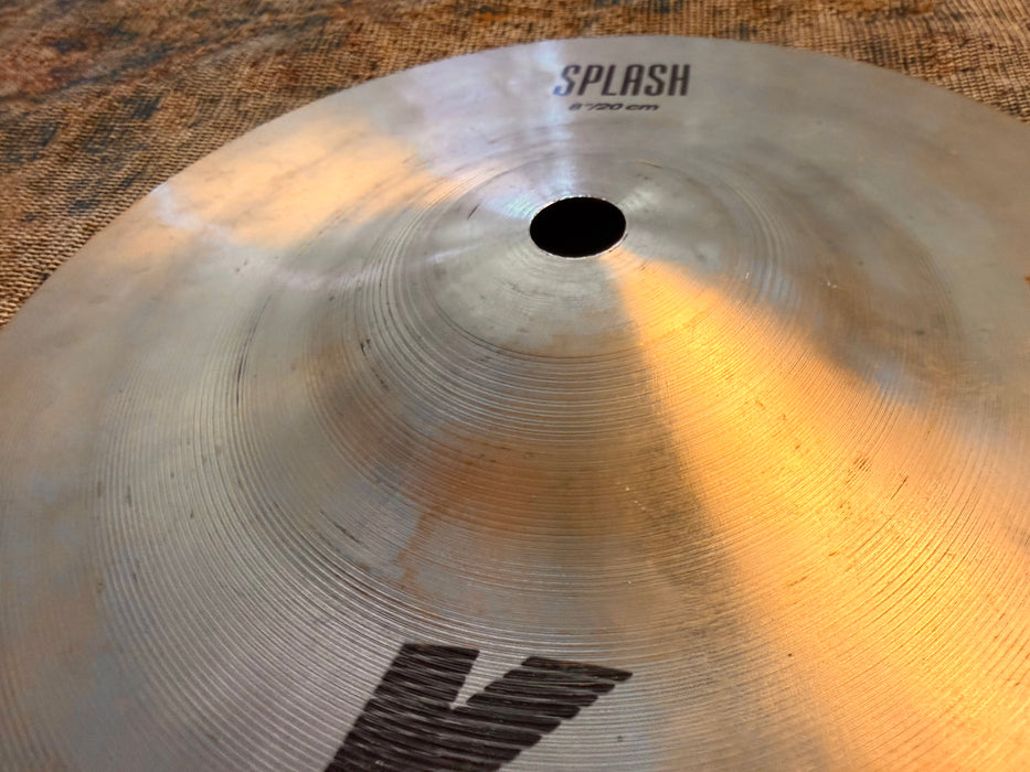 Zildjian K Splash 8” SUPER FAST! Clean!  153 g Don’t PAY $185!