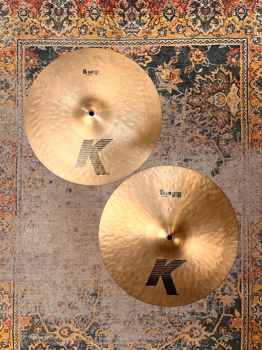 Zildjian K Hihats 14” 1008 1386 g CRISP And Articulate! Versatile! Don’t Pay $600!