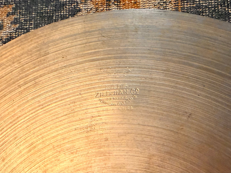 RARE Vintage 1940s Trans Stamp ZILDJIAN PAPER THIN 12” Hihats 442 464 g EXTREMELY THIN! Whispy!