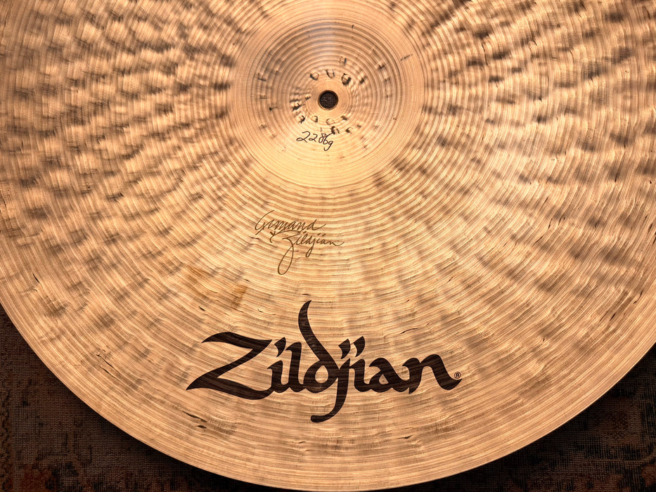 Zildjian K CONSTANTINOPLE LIGHT RIDE 22” SIZZLE PERFECT Ultra WARM! Crashable! Collectible! 2286 g